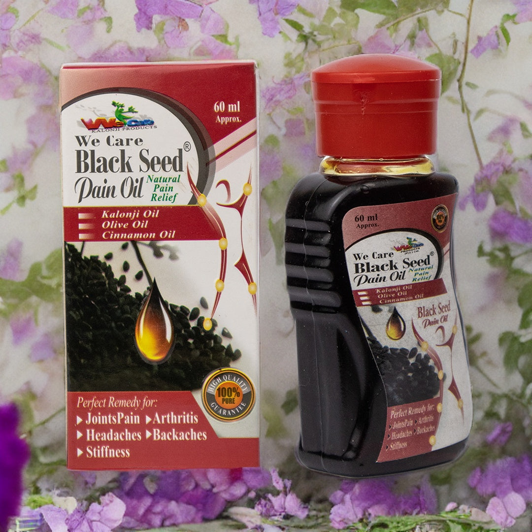 Black Seed Pain Oil (Approx. 60ml) | بلیک سیڈ پین آئل (60 ملی لیٹر)