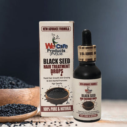 Black Seed Hair Treatment Drops (Approx. 50 ml)  | ہیر ٹریٹمنٹ ڈراپس ( 50ملی لیٹر)